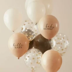 Ballonnen Babyshower Bruin Teddy Bear Babyshower Ginger Ray