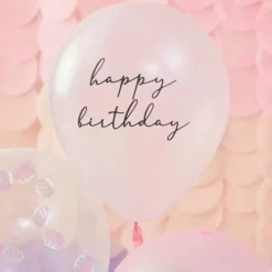 Ballonnen Happy Birthday Mermaid Magic (5St) Ginger Ray