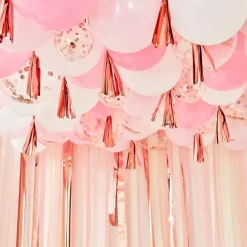 Ballonnen Plafond Kit Roze Mix It Up Ginger Ray