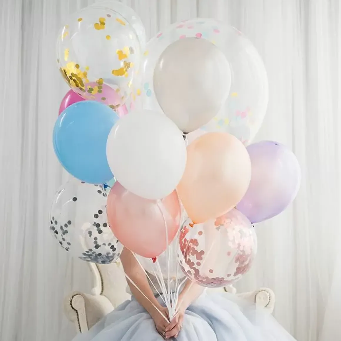 Ballonnen Rosegoud (10St) Perfect Basics House Of Gia