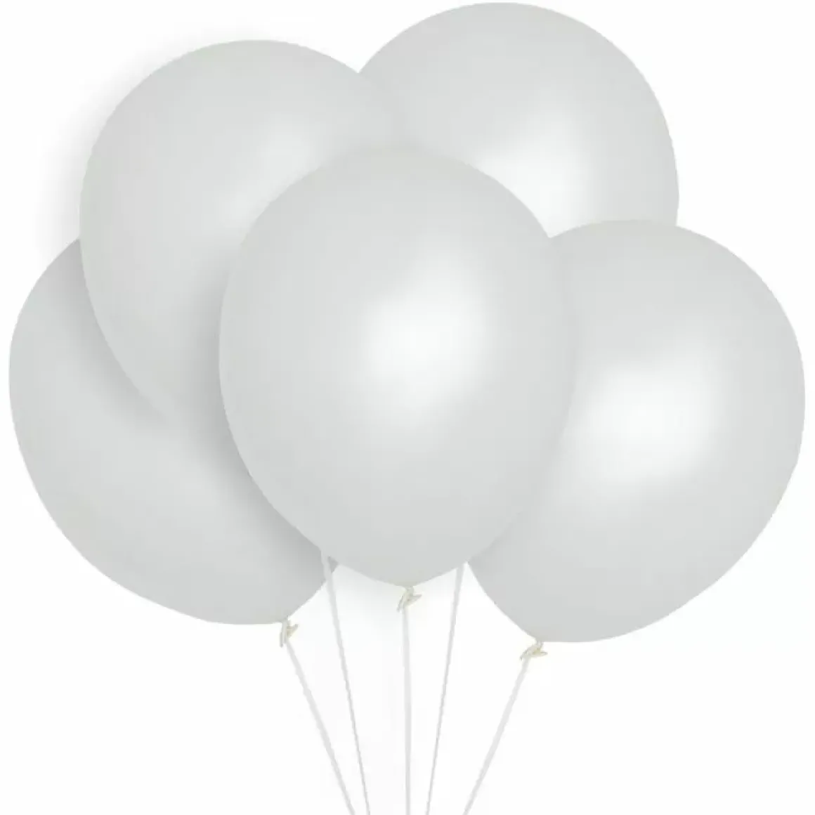 Ballonnen Wit (10St) Perfect Basics House Of Gia
