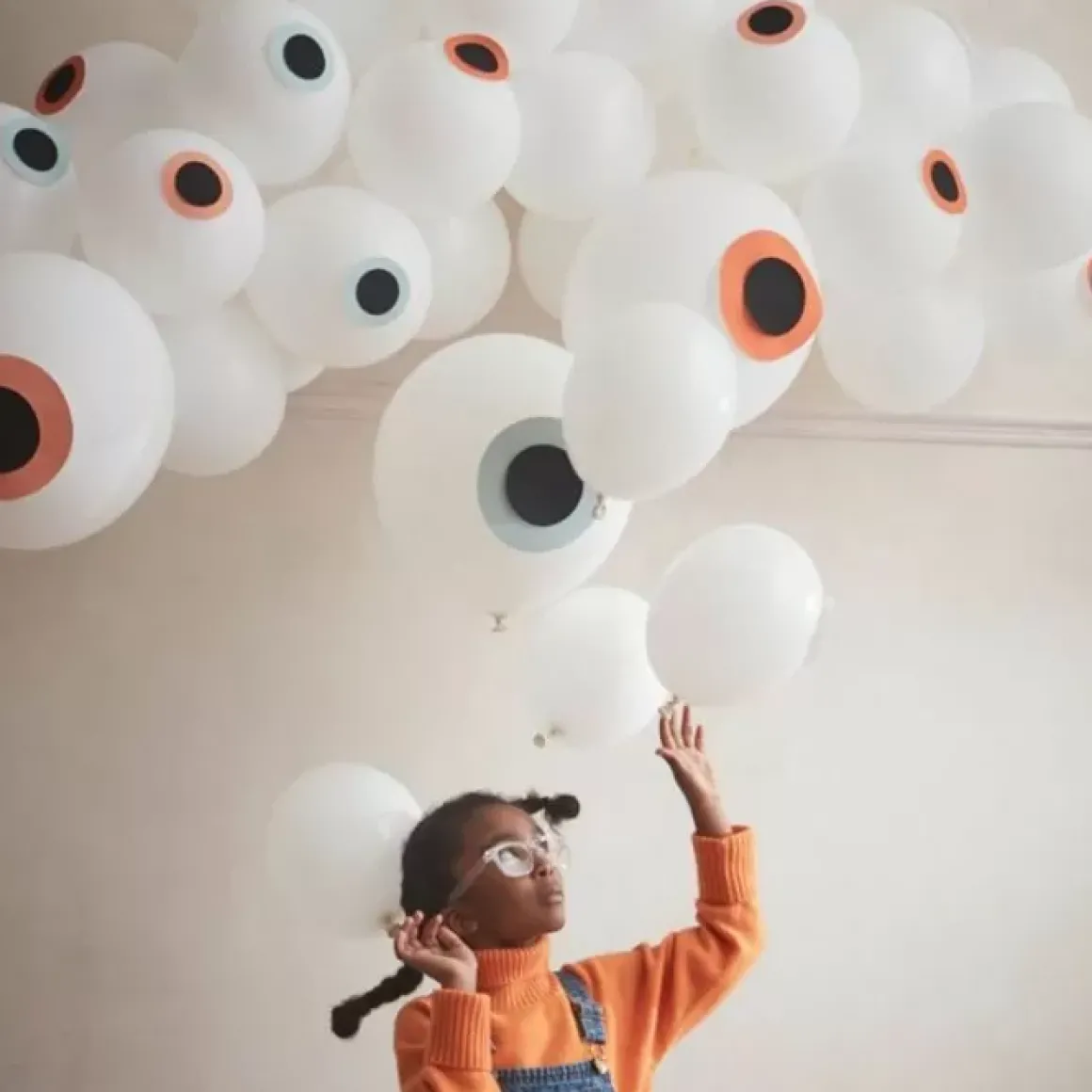 Ballonnenboog Eyeball Pastel Halloween Meri Meri