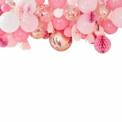 Ballonnenboog Met Decoratie Roze Mix It Up Ginger Ray