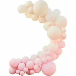 Ballonnenboog Pink, Cream & White Ginger Ray