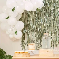 Ballonnenboog Wit Met Eucalyptus Ginger Ray