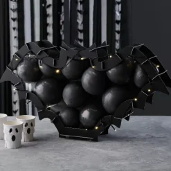 Ballonnenmozaiek Vleermuis Met Lichtjes Fright Night