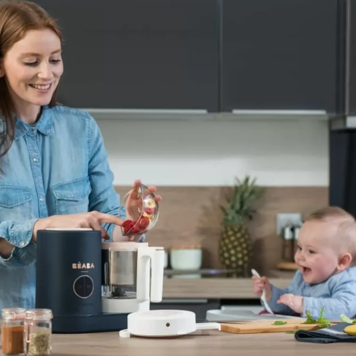 Beaba Babycook Neo Stoomkoker Nachtblauw