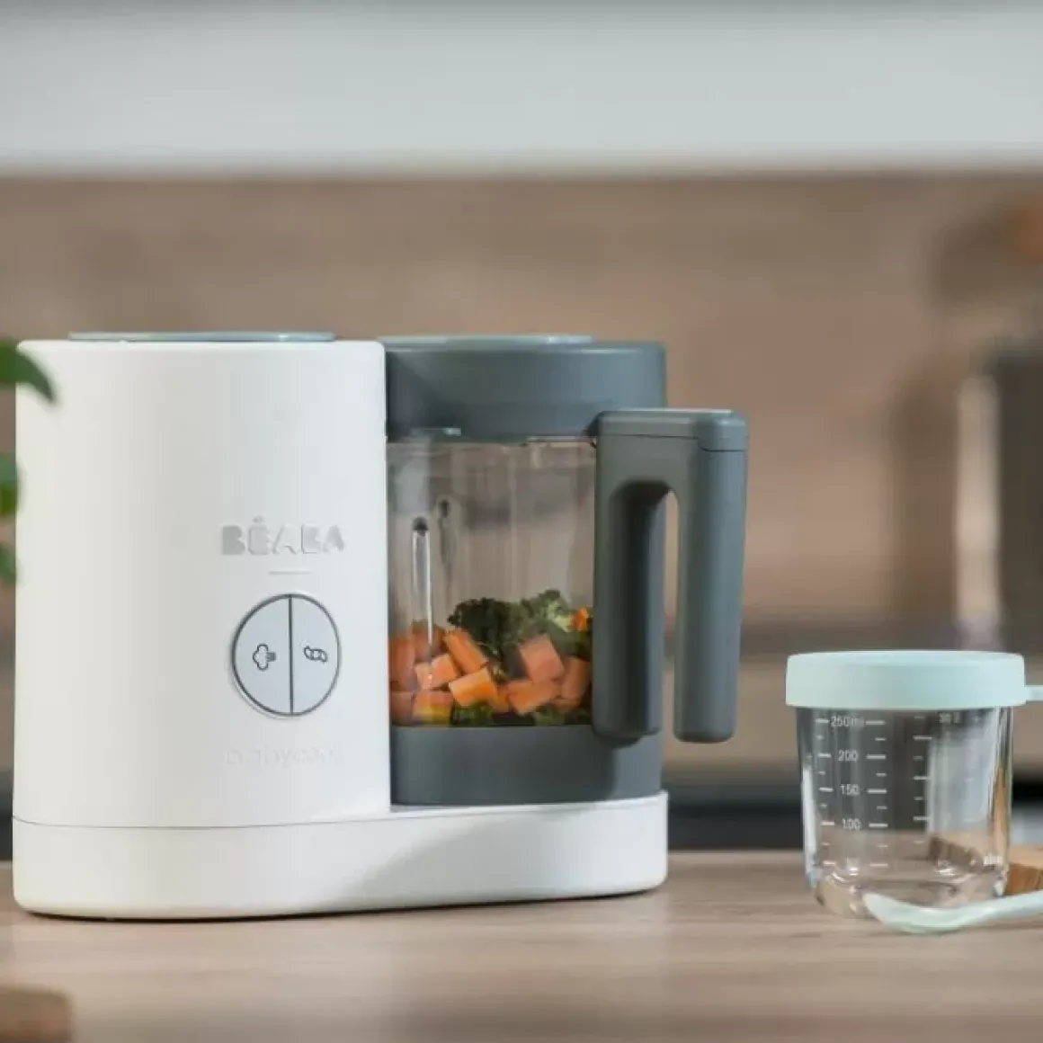 Beaba Babycook Neo Stoomkoker Grijs/Wit