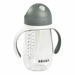 Beaba Drinkbeker Met Rietje Grijs 300Ml