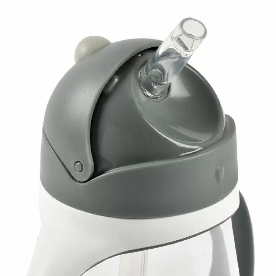 Beaba Drinkbeker Met Rietje Grijs 300Ml