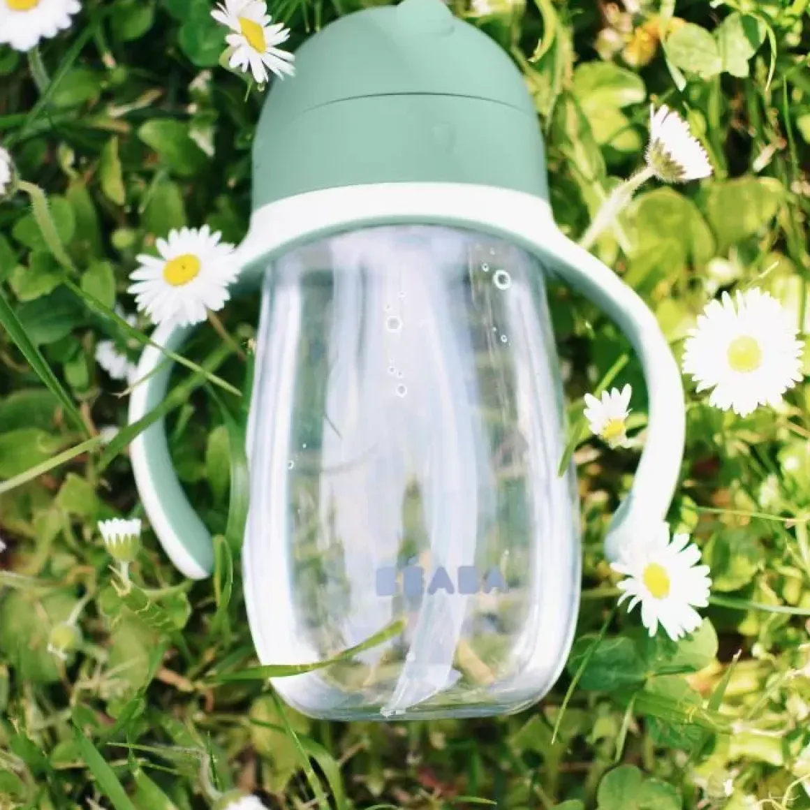 Beaba Drinkbeker Met Rietje Groen 300Ml