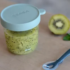 Beaba Glazen Bewaarpotje Eucalyptus Groen 250Ml