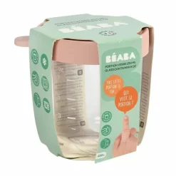 Beaba Glazen Bewaarpotje Oudroze 250Ml