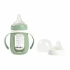 Beaba 2-In-1 Glazen Meegroeifles Groen 210Ml