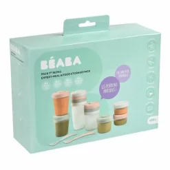 Beaba Starterpakket Bewaarpotjes Eucalyptus (14-Delig)