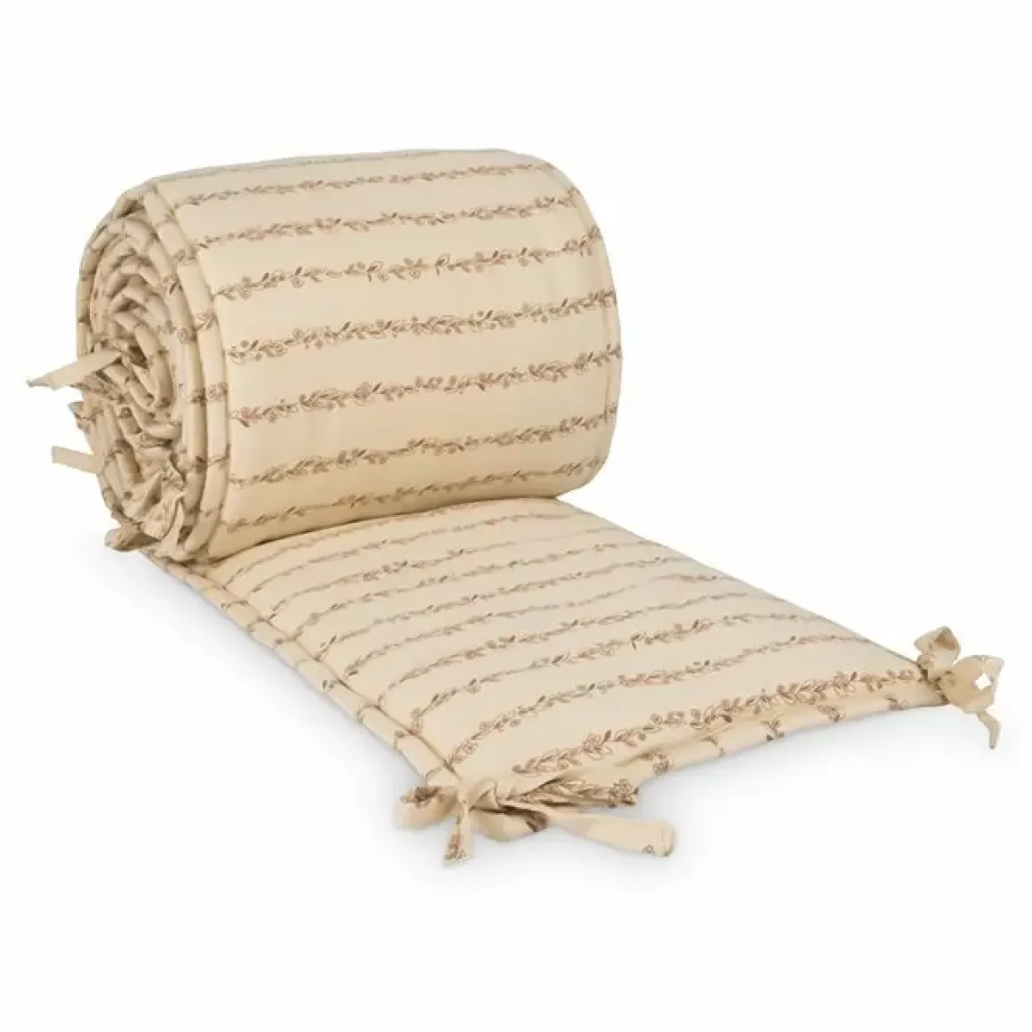 Bedbumper Wieg Leaves Stripe That'S Mine