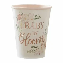 Bekertjes Baby In Bloom (8St) Ginger Ray