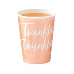 Bekertjes Rosegoud Twinkle Twinkle (8 St) Ginger Ray