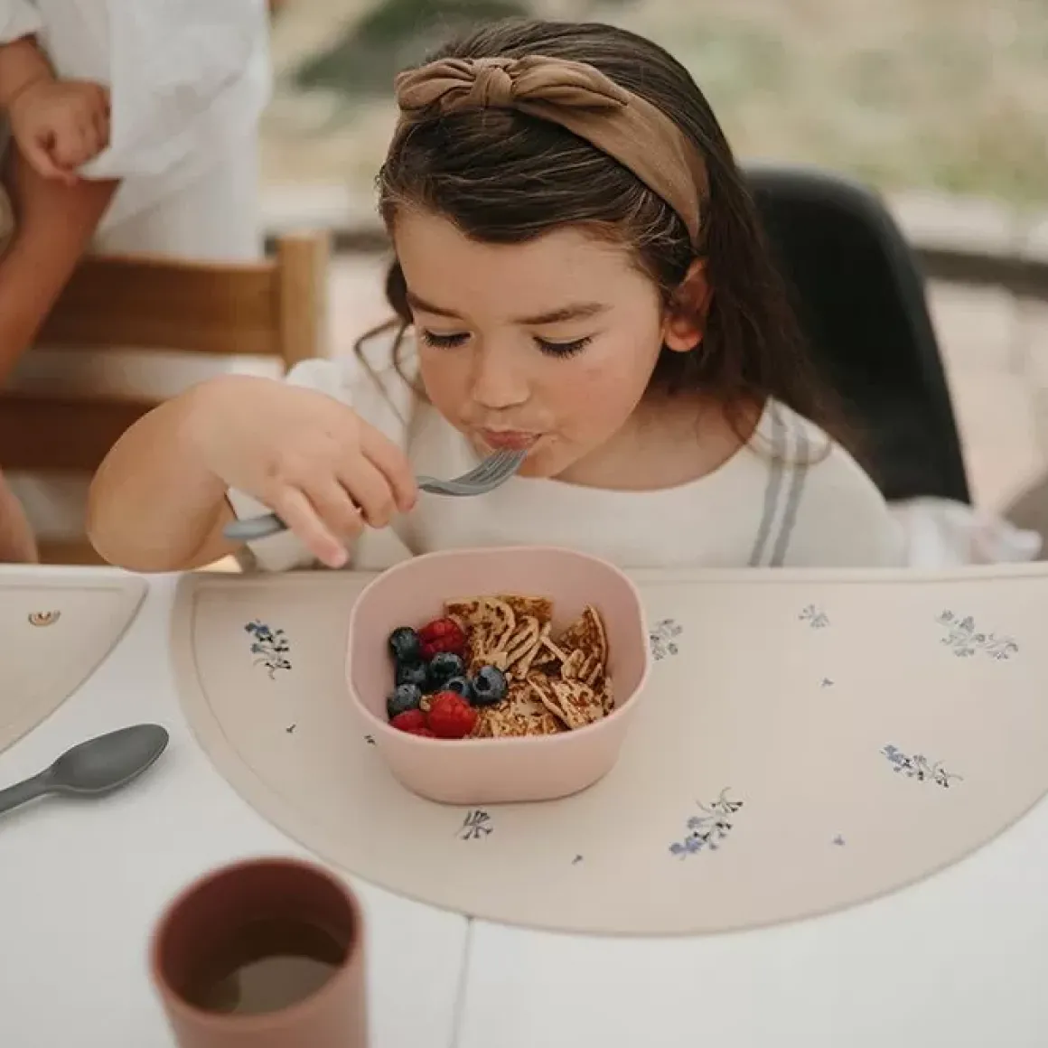 Bestek Vork En Lepel Smoke Mushie