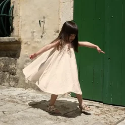 Bestel De Konges Slojd Jurk Olive Peach Dust Nu En Breng Wat Kleur In Je Garderobe!