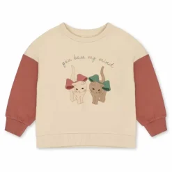 Bestel De Konges Slojd Loupy Lou Trui In Sand/Canyon Rose Bij Kidsdeco.Nl