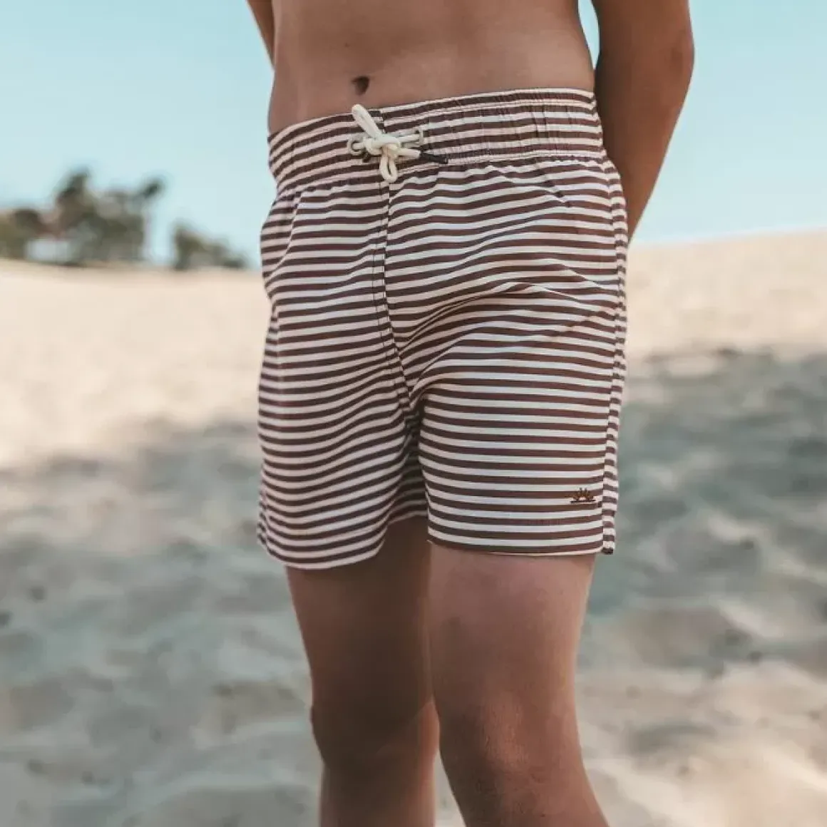 Bestel De Salted Stories Zwembroek Met Shawn Rib Stripe