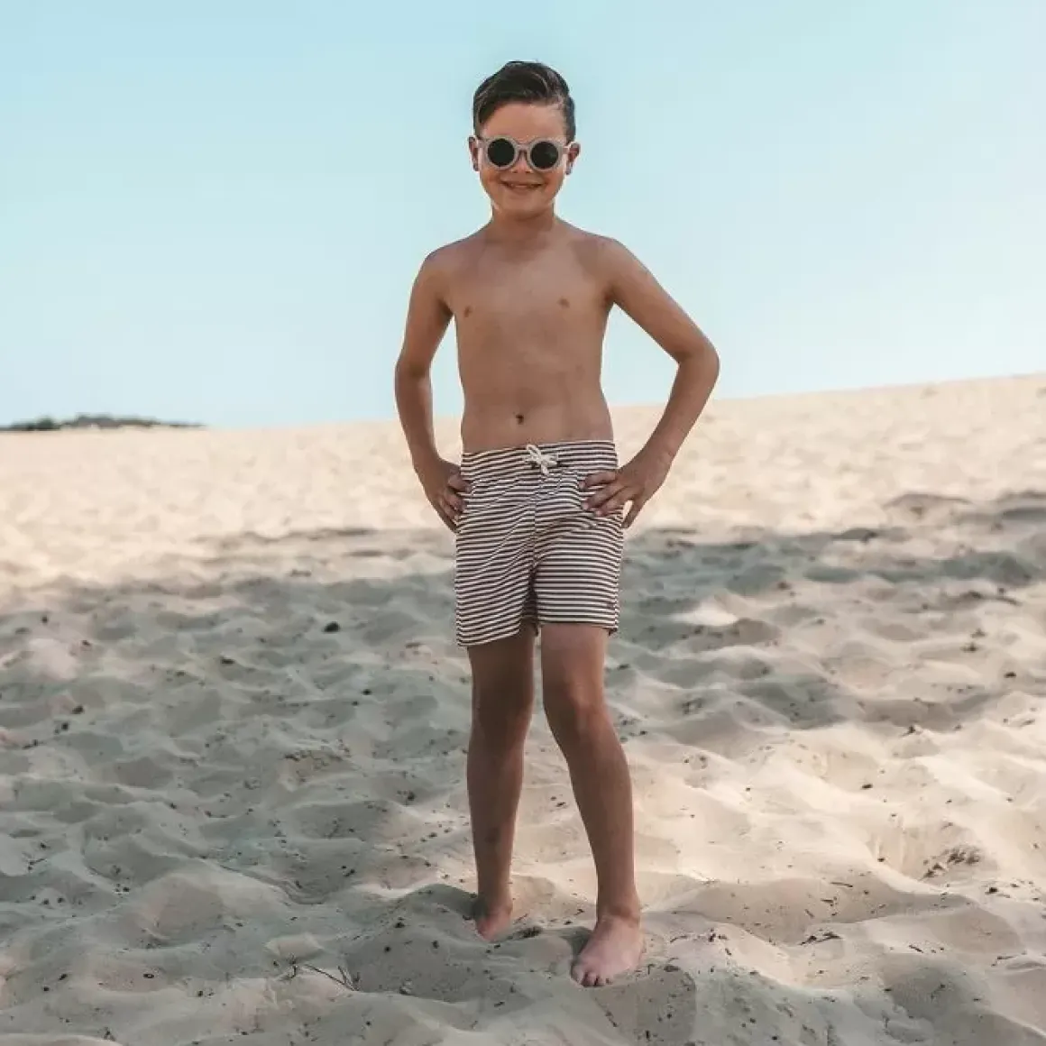 Bestel De Salted Stories Zwembroek Met Shawn Rib Stripe