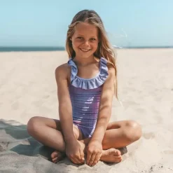 Bestel Het Salted Stories Badpak Sofia In Helder Lila Anglaise - Koop Nu!