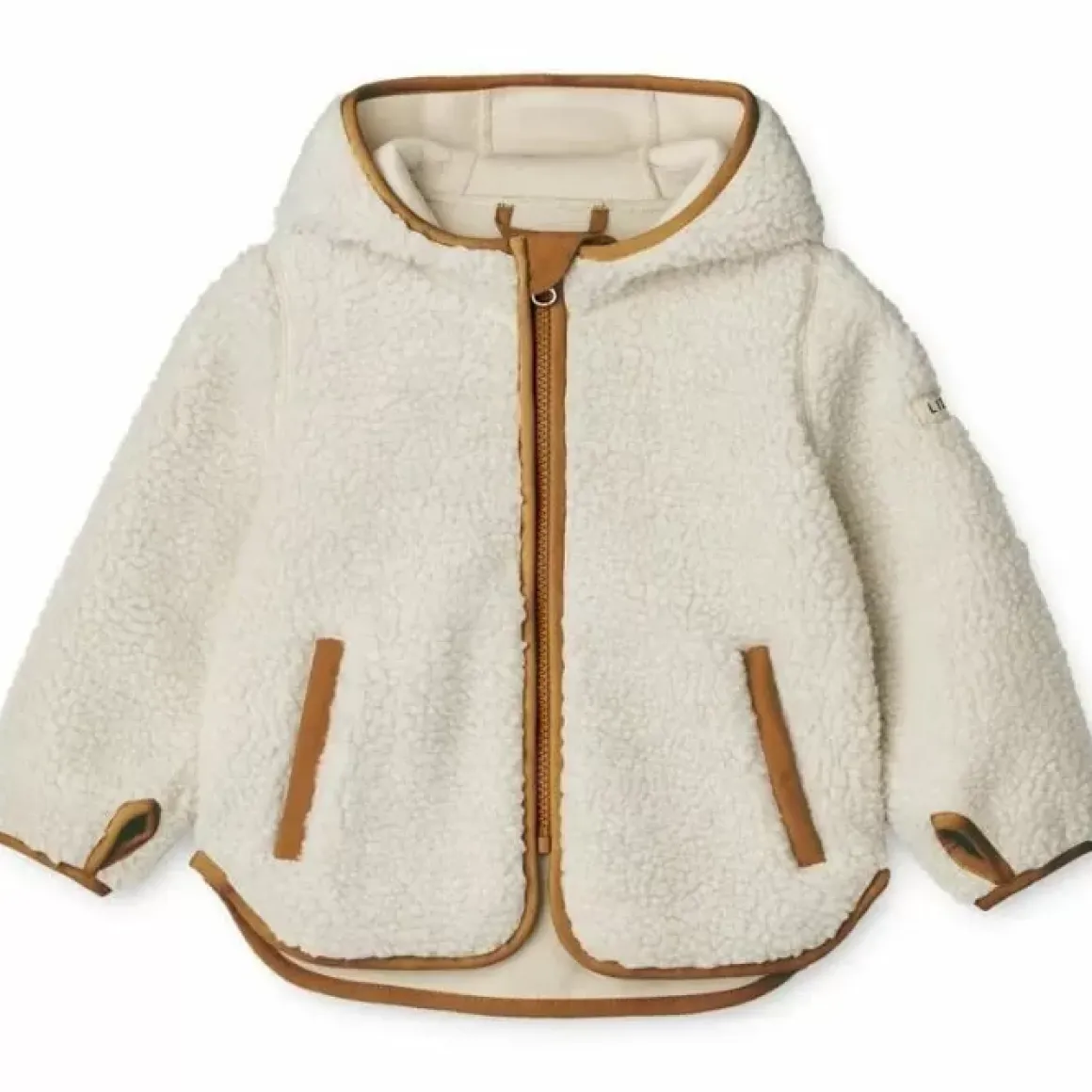 Bestel Nu De Liewood Jas Mara Pile In Sandy/Golden Caramel Mix!