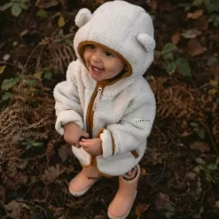 Bestel Nu De Liewood Jas Mara Pile In Sandy/Golden Caramel Mix!