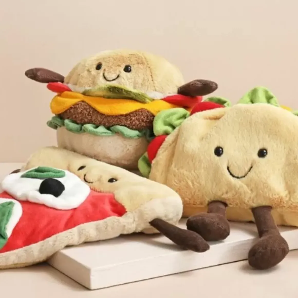 Bestel Nu De Schattige Jellycat Knuffel Amuseable Burger