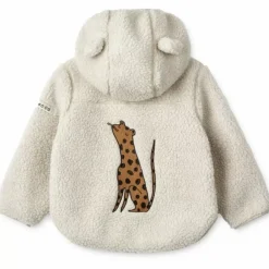Bestel Nu De Schattige Liewood Jas Met Oortjes Mara Pile Leopard/Sandy