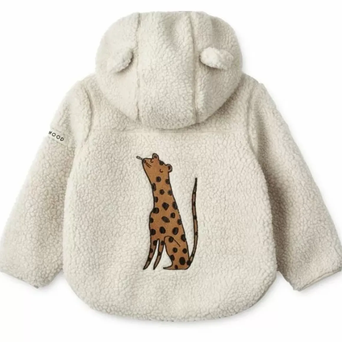 Bestel Nu De Schattige Liewood Jas Met Oortjes Mara Pile Leopard/Sandy