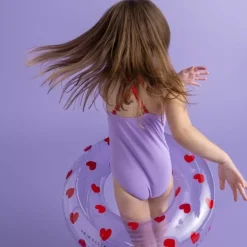 Bestel Nu De Swim Essentials Zwemband Lila Hartjes - 55Cm