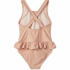 Bestel Nu Het Liewood Amara Stripe Tuscany Rose/Sandy Badpak - Koop Het Nu Online!