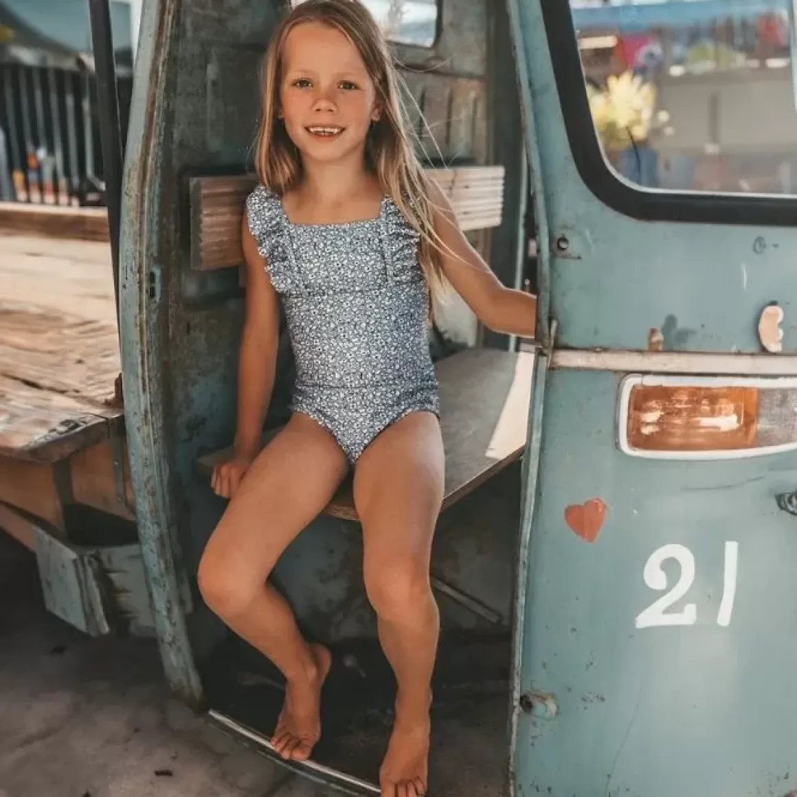 Bestel Nu Het Salted Stories Badpak Silke Flore Dusk Blue