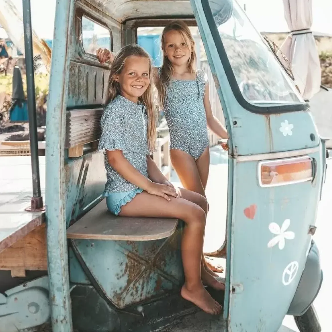 Bestel Nu Het Salted Stories Badpak Silke Flore Dusk Blue