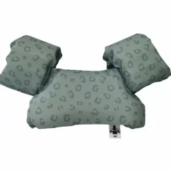 Bestel Nu Het Swim Essentials Zwemvest Puddle Green Leopard (2-6 Jaar)