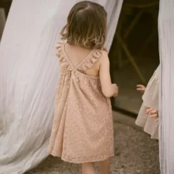 Bestel Nu Lil' Atelier Jurk Flora Nougat - Ideaal Voor Elke Gelegenheid