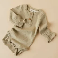 Bestel Nu Lil' Atelier Romper Fia Moss Gray - Ideaal Voor Elke Gelegenheid