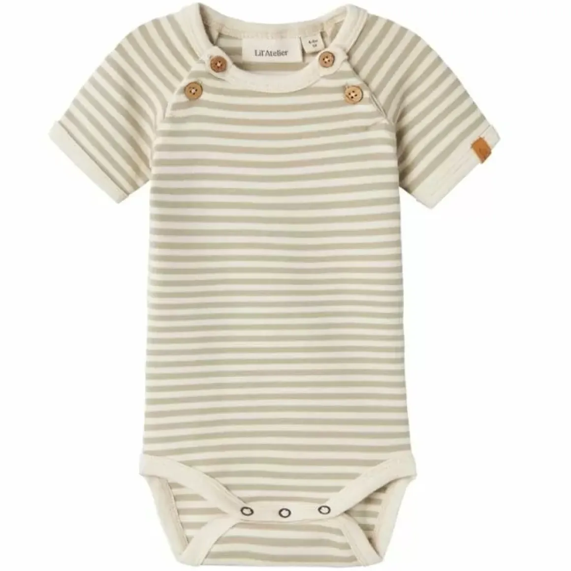 Bestel Nu Lil' Atelier Romper Fon Moss Gray - Ideaal Voor Elke Gelegenheid