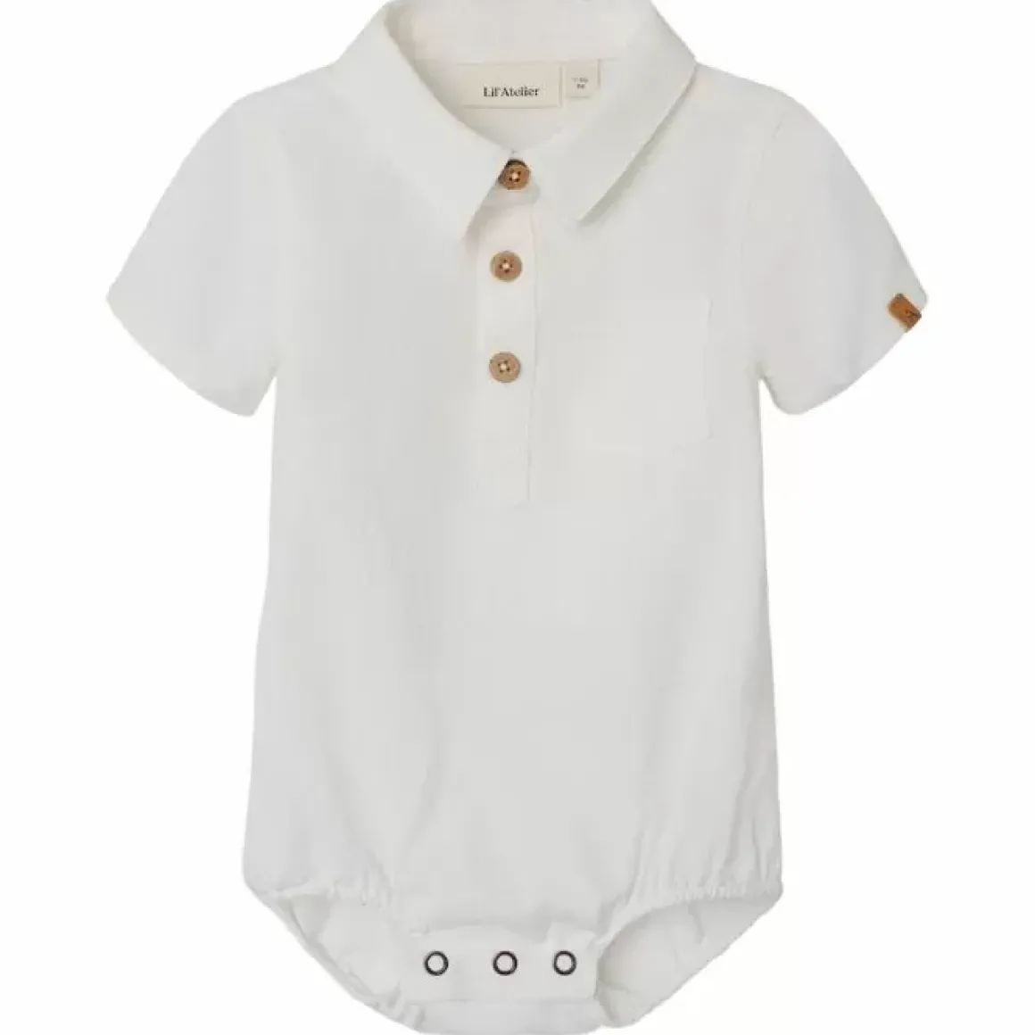 Bestel Nu Lil' Atelier Shirt Romper Coconut Milk - Ideaal Voor Elke Gelegenheid
