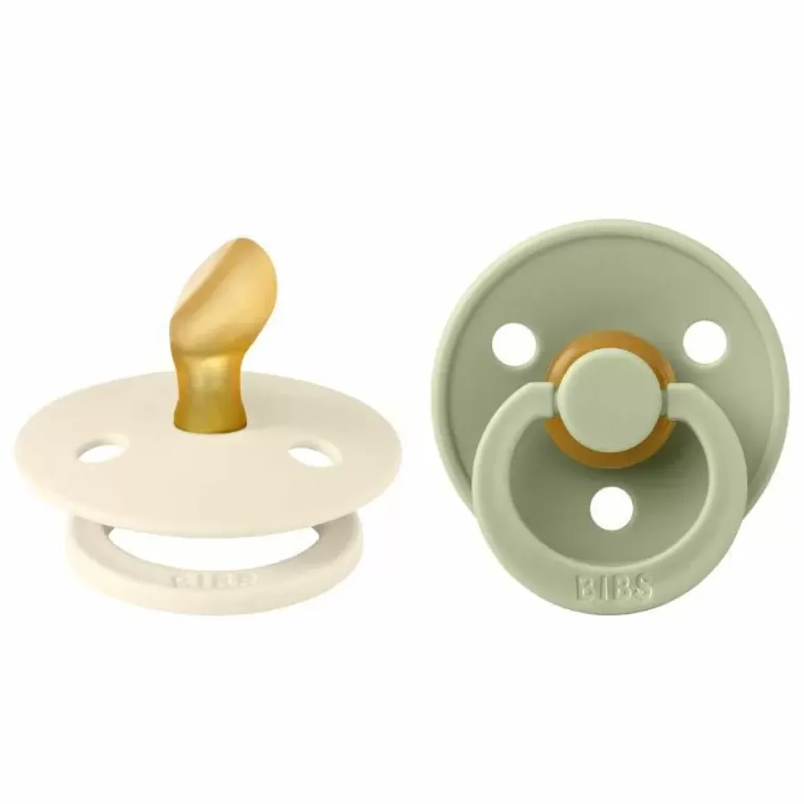 Bibs Anatomische Fopspenen Ivory/Sage