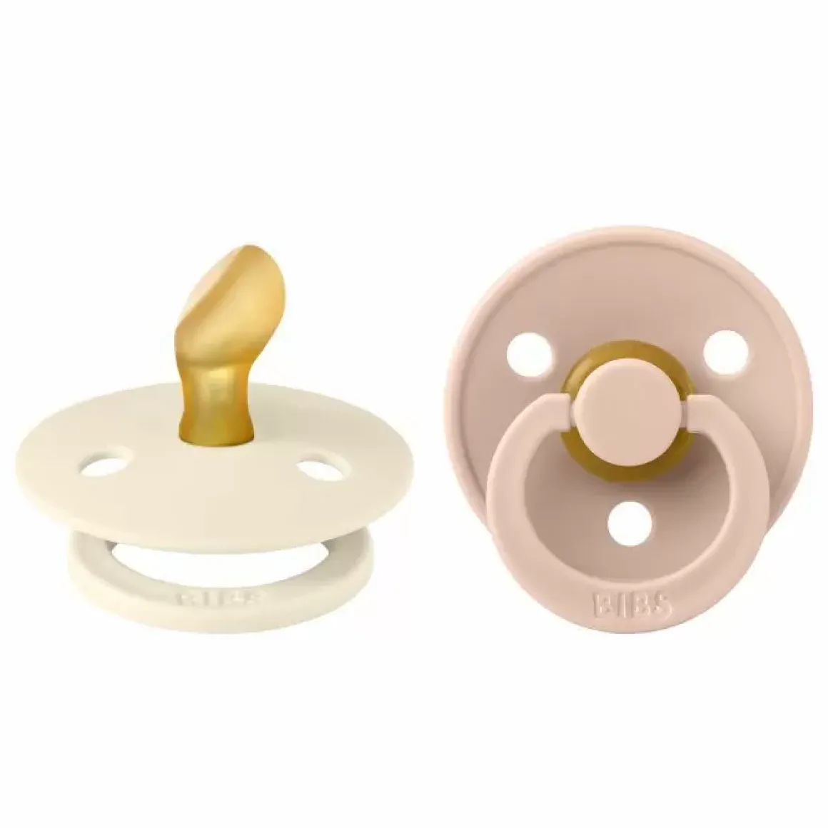 Bibs Anatomische Fopspenen Ivory/Blush