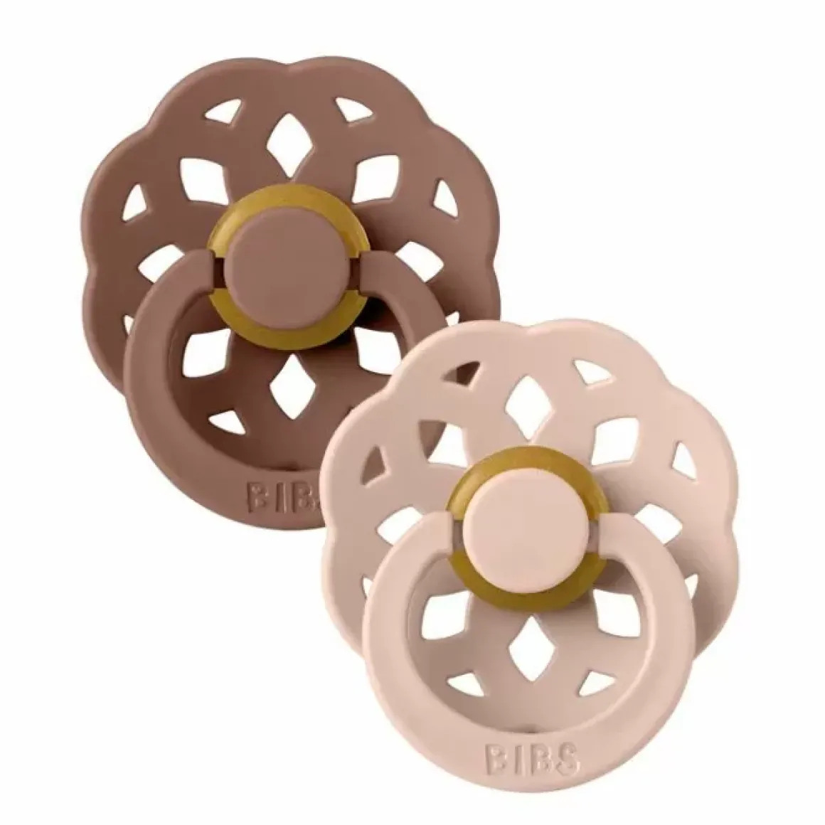 Bibs Fopspenen Boheme Woodchuck/Blush