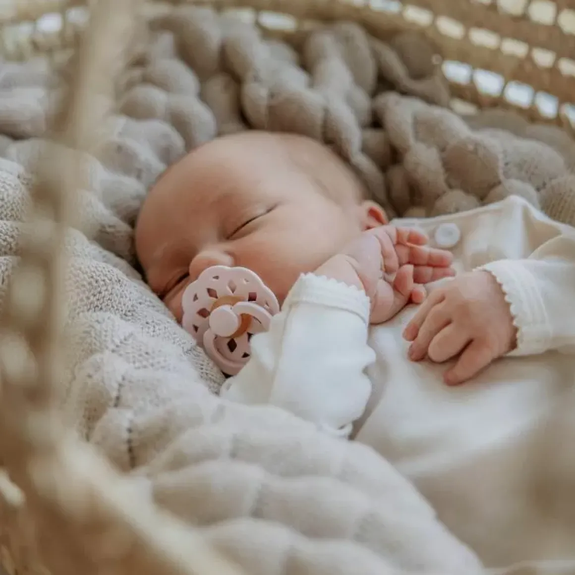 Bibs Fopspenen Boheme Woodchuck/Blush