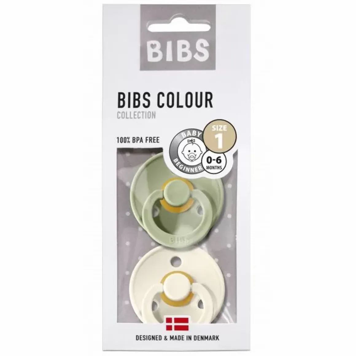 Bibs Fopspenen Set Sage/Ivory