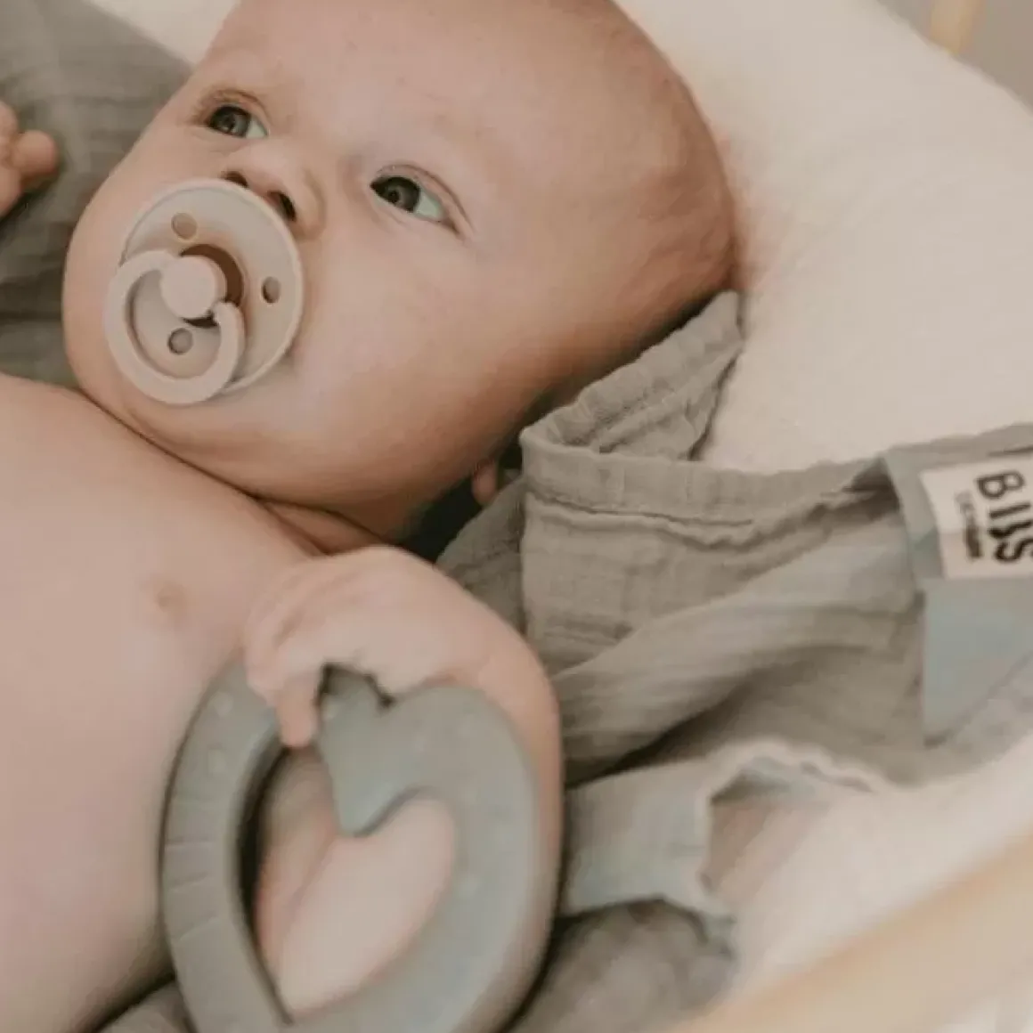 Bibs Fopspenen Set Vanilla/Mustard (0-6M)