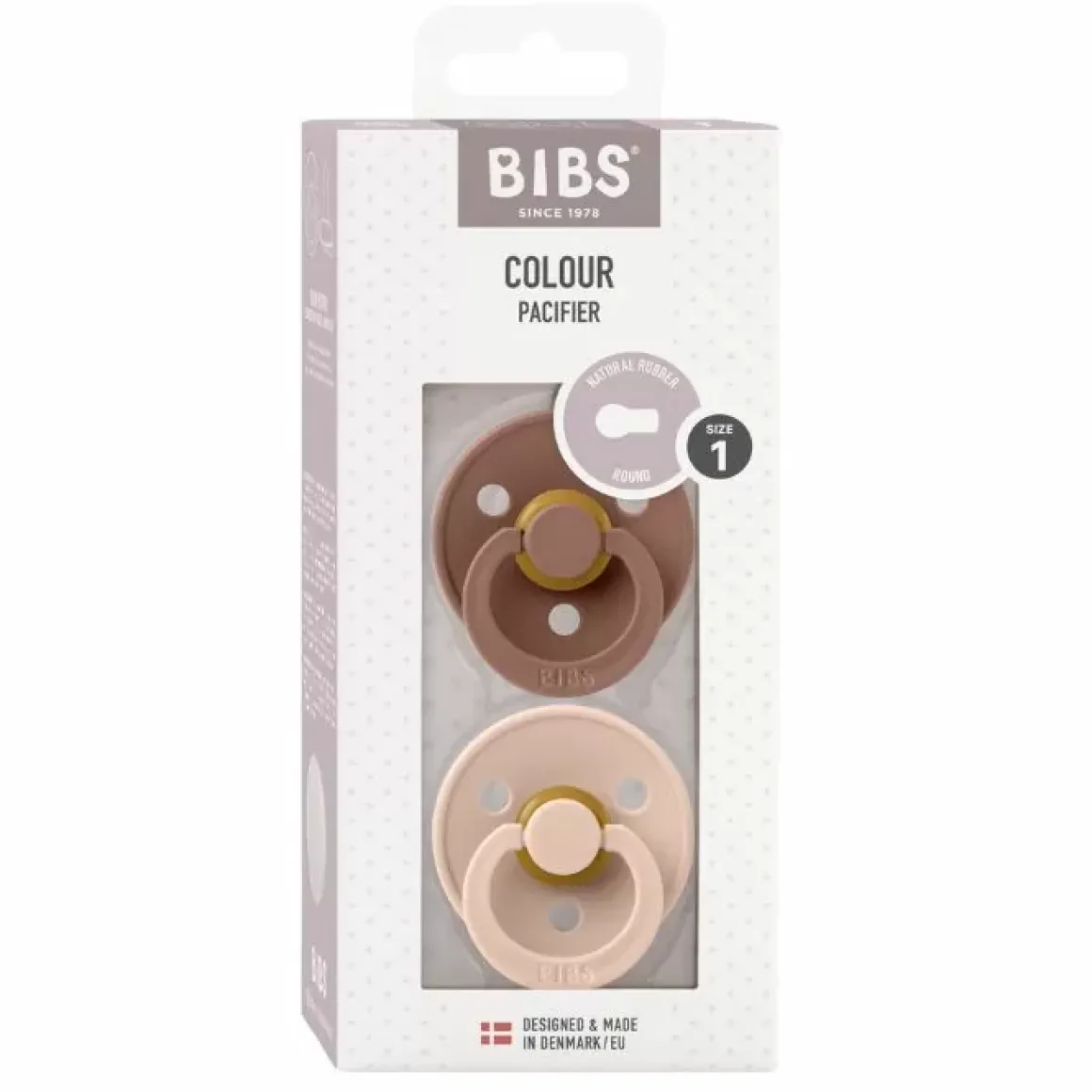 Bibs Fopspenen Set Woodchuck/Blush
