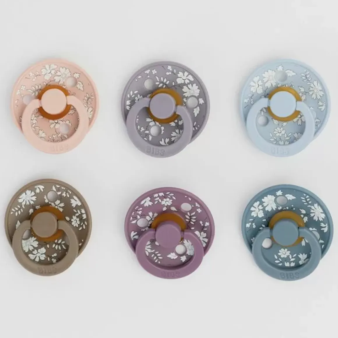 Bibs X Liberty Londen Fopspenen Capel Blush Mix